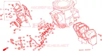 COLLECTEUR D'ECHAPPEMENT(1) pour Honda CR 250 R de 1984