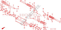 REPOSE PIED pour Honda CM 125 CUSTOM de 2000