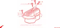 COUVRE CULASSE pour Honda CG 125 de 1993