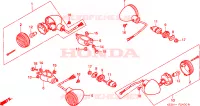 CLIGNOTANT pour Honda REBEL 125 de 1997