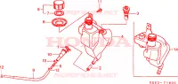 RESERVOIR D'HUILE pour Honda BALI 100 EX de 1997