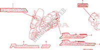 AUTOCOLLANTS pour Honda PANTHEON 150 FES de 2002