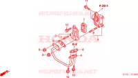 SOUPAPE D'AIR pour Honda FORESIGHT 250 de 2005