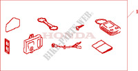 ALARME  pour Honda AROBASE 150 TWO TONE de 2002