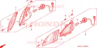 CLIGNOTANT pour Honda AROBASE 125 de 2000