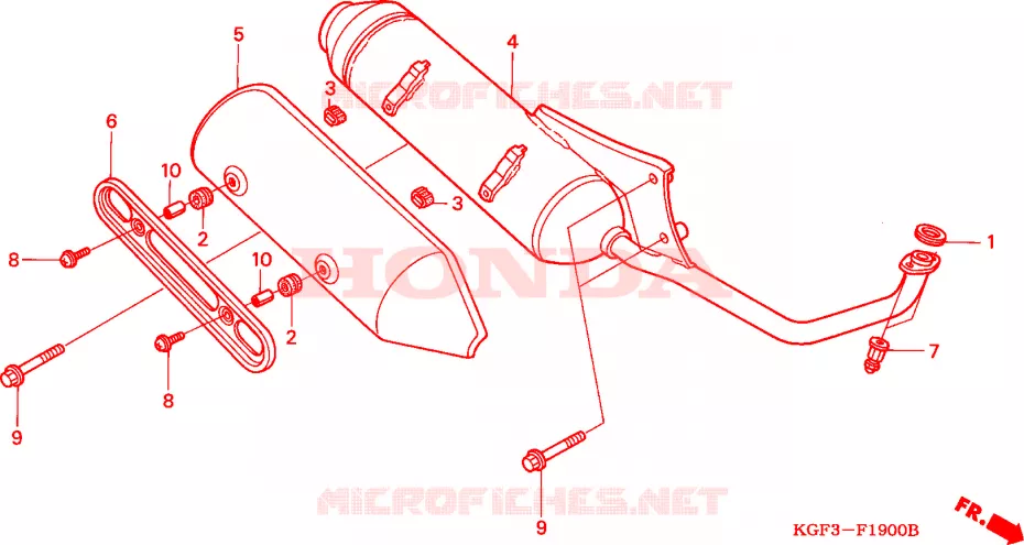 SILENCIEUX D'ECHAPPEMENT Honda SCOOTER 150 AROBASE 2002  NES1502