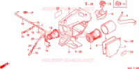 FILTRE A AIR pour Honda TL125 de 1988