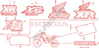 MARQUE(2) pour Honda XR 200 R de 1989