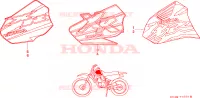 MARQUE(2) pour Honda XR 100 de 2000