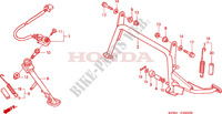 BEQUILLE pour Honda JAZZ 250 ABS de 2003
