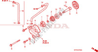 POMPE A EAU pour Honda CBR 125 TRICOLORE de 2010