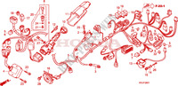 FAISCEAU DES FILS (FES1257/A7)(FES1507/A7) pour Honda S WING 150 FES SPECIAL de 2007