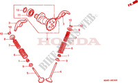 ARBRE A CAMES   SOUPAPE pour Honda SPAZIO 250 de 1999