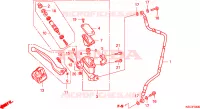 MAITRE CYLINDRE DE FREIN AVANT pour Honda CRF 250 X de 2004