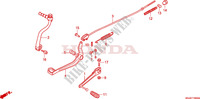 PEDALE pour Honda CRF 100 de 2011