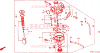 CARBURATEUR pour Honda XR 200 R de 2001