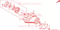 POMPE A HUILE pour Honda CH 125 SPACY de 1996