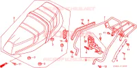 SELLE pour Honda CH 125 SPACY de 1996