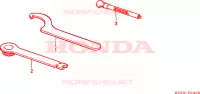 OUTIL pour Honda CR 250 R de 1991