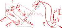 CHAMBRE D'EXPANSION(2) pour Honda CR 125 R de 1996