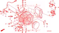 CULASSE pour Honda INNOVA 125 de 2011