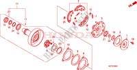 EMBRAYAGE UNIDIRECTIONNEL pour Honda INNOVA 125 de 2012