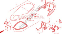 SELLE pour Honda INNOVA 125 de 2011