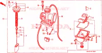 CARBURATEUR pour Honda CR 500 R de 2000