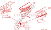 MARQUE(1) pour Honda CR 500 R de 2000