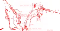 COMMODO   LEVIER   CABLE pour Honda PAN EUROPEAN ST 1100 ABS de 2000