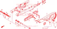 BRAS OSCILLANT pour Honda VIGOR 650 de 1999