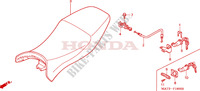 SELLE pour Honda CBR 1100 SUPER BLACKBIRD SPECIAL de 2004