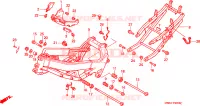 CADRE pour Honda VTR 1000 FIRE STORM de 1997