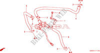 COMMANDE INJECTION D'AIR SOUPAPE pour Honda CBR 600 F 25KW de 2003