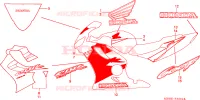 RAYURE(1) pour Honda CBR 600 F de 2005