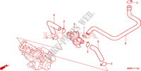 COMMANDE INJECTION D'AIR SOUPAPE(1) pour Honda CBR 600 F4 de 1999