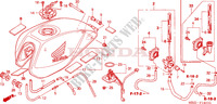 RESERVOIR A CARBURANT(CB600F3/4/5/6) pour Honda CB 600 F HORNET de 2003