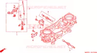 CORPS DE PAPILLON(PIECES CONSTITUTIVES)(VTR1000SP2/3/4/5/6) pour Honda VTR 1000 SP2 de 2002