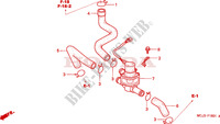 VALVE DE COMMANDE D'INJECTION D'AIR pour Honda CBR 929 RR de 2001