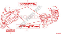 EMBLEME/MARQUE(FJS400D9/FJS400A) pour Honda SILVER WING 400 de 2012