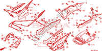 MARCHE DE PLANCHER/COUVERCLE INFERIEUR(FJS400D9/FJS400A) pour Honda SILVER WING 400 de 2011
