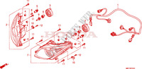 PROJECTEUR(FJS400D9/FJS400A) pour Honda SILVER WING 400 de 2012