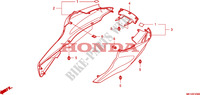 CARENAGES ARRIERE pour Honda 700 DN01 de 2008