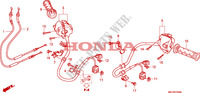 COMMODO   LEVIER   CABLE pour Honda 700 DN01 de 2009