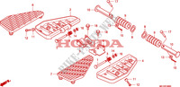REPOSE PIED pour Honda 700 DN01 de 2010