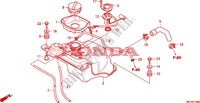 RESERVOIR A CARBURANT pour Honda 700 DN01 de 2010