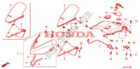 TETE DE FOURCHE pour Honda 700 DN01 EASY RIDER de 2008