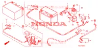 BATTERIE pour Honda CB 1300 BI COULEUR de 2005