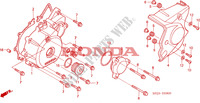 CARTER MOTEUR GAUCHE pour Honda CB 1300 BI COULEUR de 2003