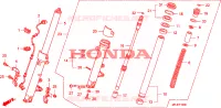 FOURCHE pour Honda CB 1300 ABS FAIRING de 2006